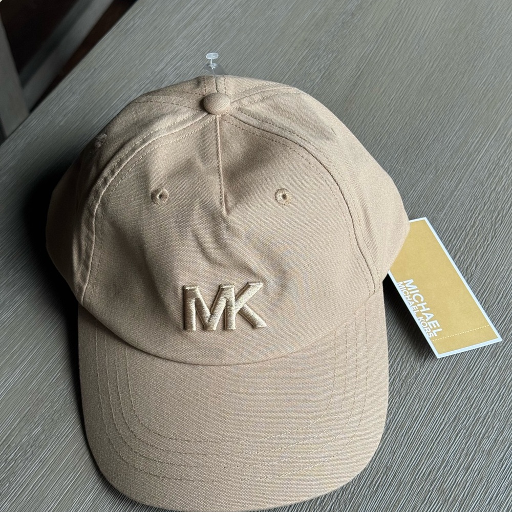 Michael Kors Embroidered Logo Baseball Cap NWT